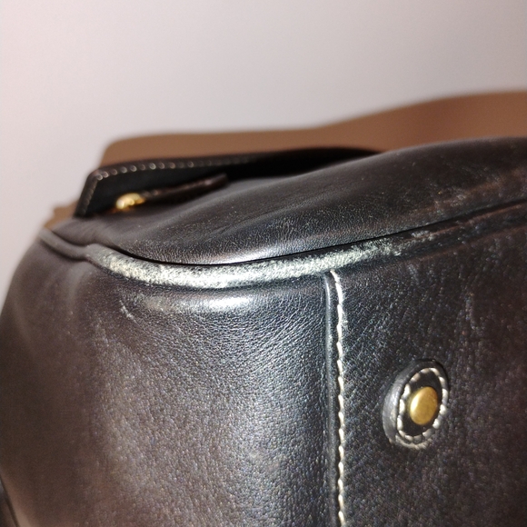 J. Crew Black Leather Satchel - Picture 5 of 12